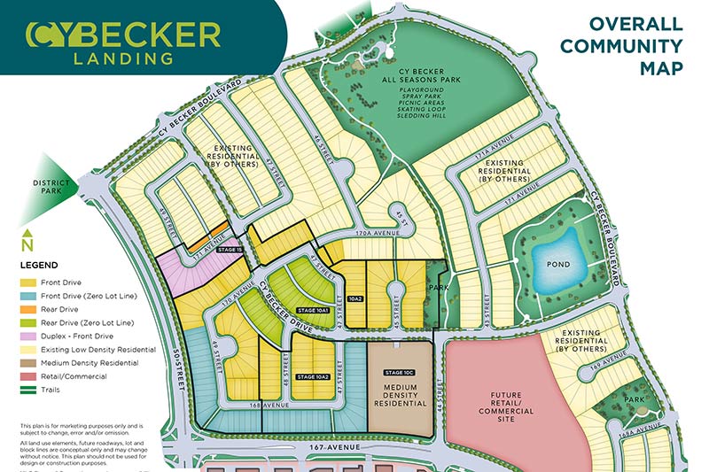 Master Plan for Cy Becker Landing